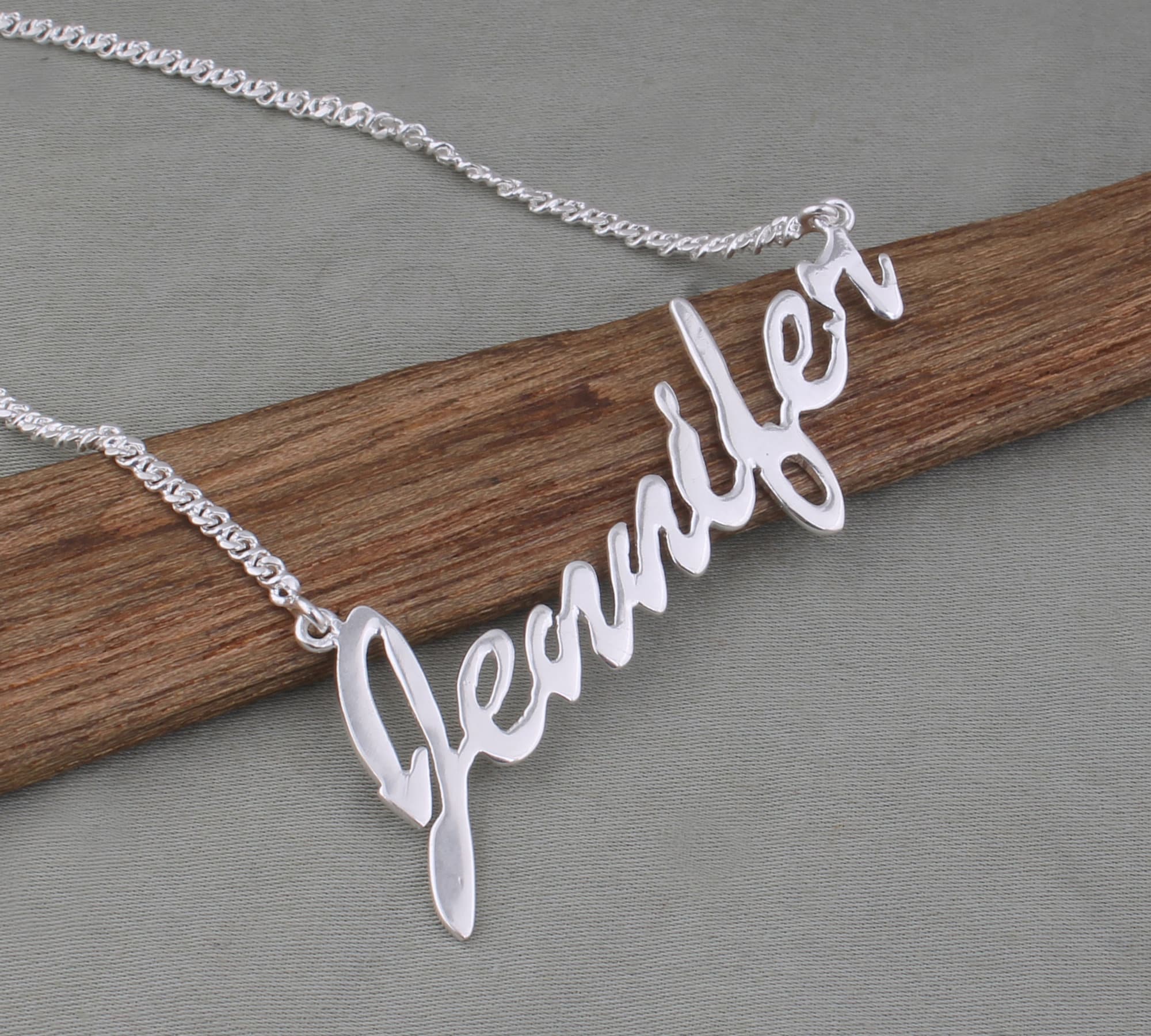 Collares plata 925 con nombre