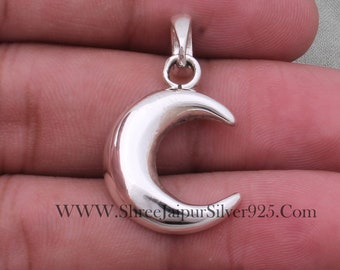 Jessica Galbreth Moon Fairy 925 Sterling Silver Pendant