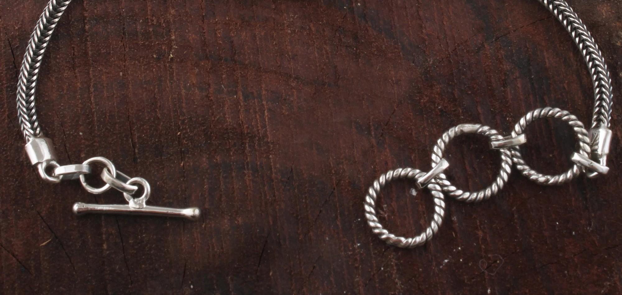 Bracciale In Argento Tibetano Turchese: Gioielli Boho Nepalesi Fatti A Mano - Italia - Foto 13