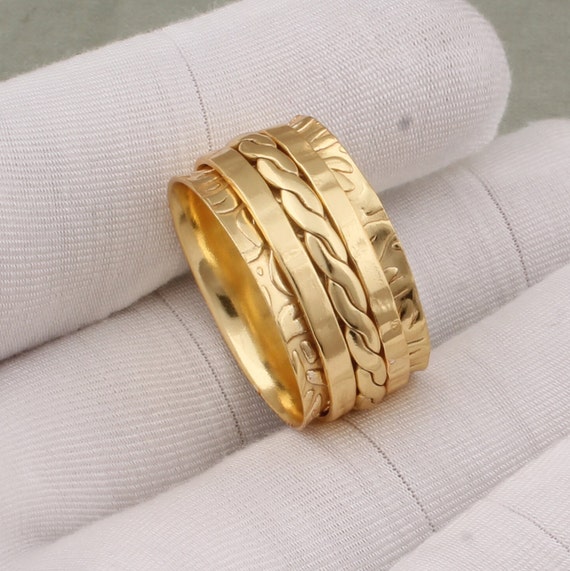 Jewellery Valentine Birthday Gifts Styish Gold Jewellery Rings for Men Man  Boys Gents Boyfriend Ring