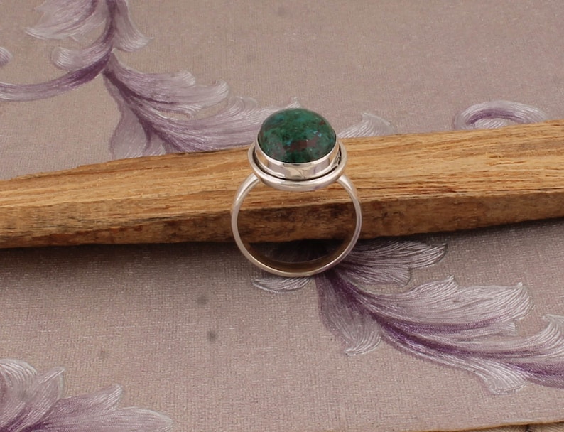 Natural Amazing Turquoise Top Quality Gemstone Ring Cabochon Oval Stone Ring 925-Sterling Silver Ring Middle Finger Ring Gift For Her