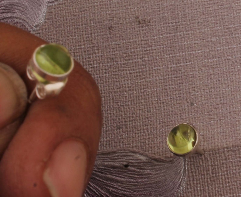 Amazing Beautiful Prehnite Top Quality Gemstone Earring,Studs Earring,925-Sterling Silver Earring,Antique Silver Earring,Studs Gift Earring
