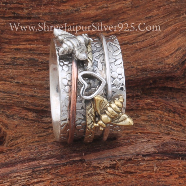 Bee Spoon Ring - Etsy