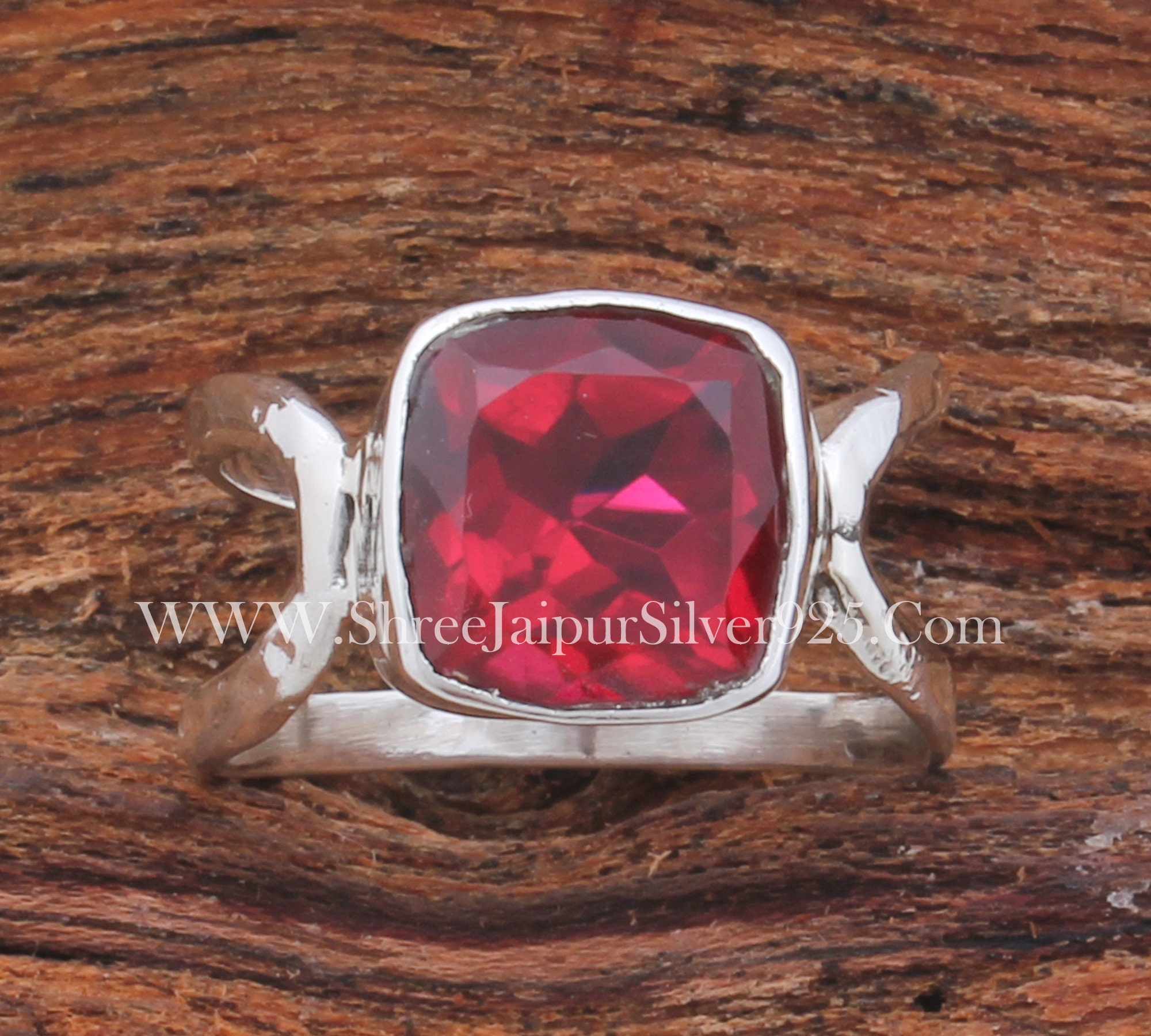 Two Layer Band Ring 925 Sterling Silver 