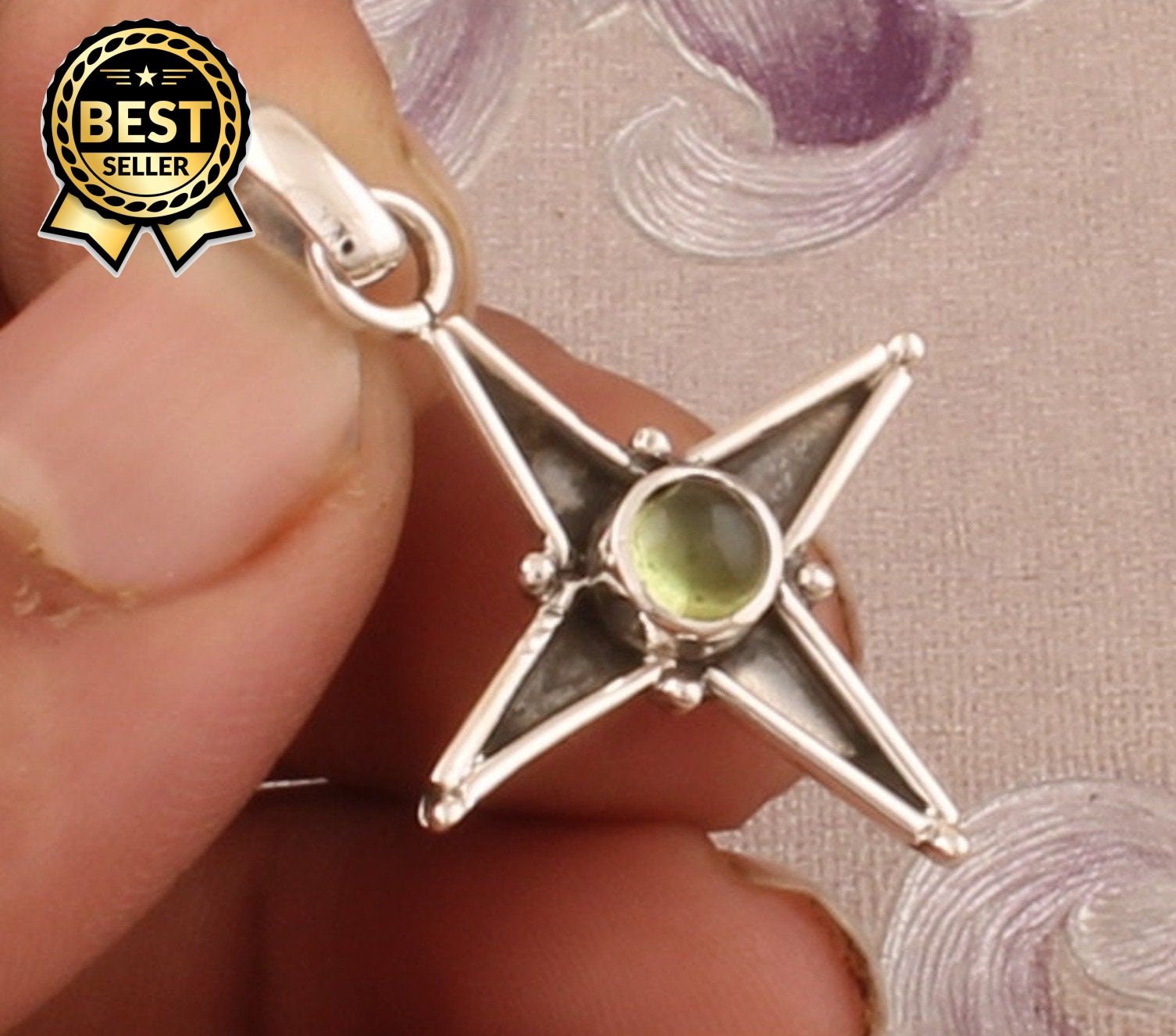 Four Star Necklace - Etsy