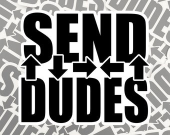 3" Helldivers 2 SEND DUDES Vinyl Sticker