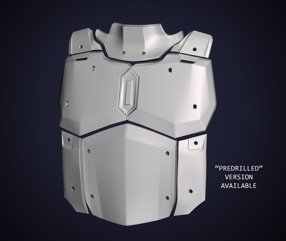 Mandalorian Style Armor for Tactical Vests Etsy