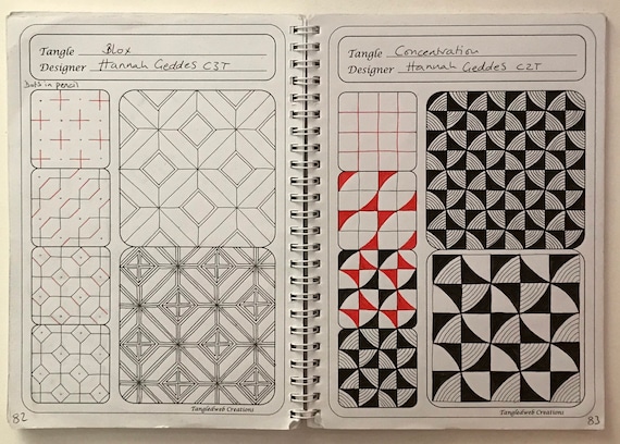 Zentangle Workbook, Pens and Pencil Kit 