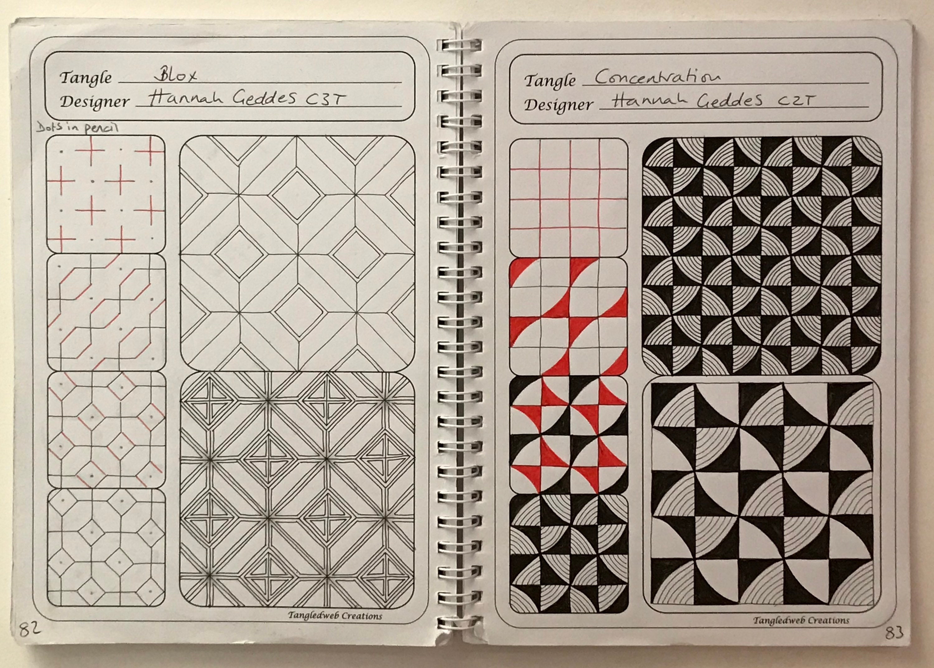 Zentangle Paper Tile and Pen Set - Square Renaissance - 12 - Retail / Single