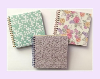 Mixed media multicoloured wire bound journal for Apprentice & Zendala size Tangling