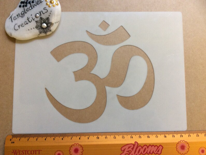 OHM Reuseable Stencil A5 Size - Etsy