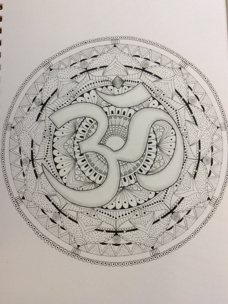 OHM Reuseable Stencil A5 Size - Etsy