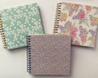 Mixed media multicoloured wire bound journal for Apprentice & Zendala size Tangling