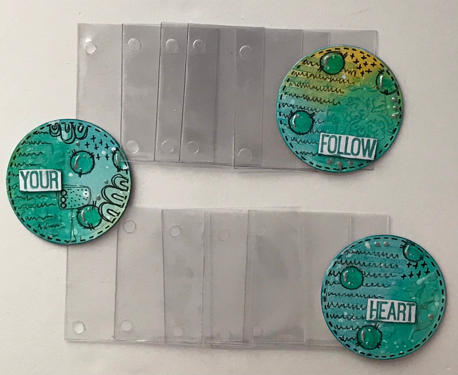 Artist Trading coin plastic sleeves refill/top up pack Etsy 日本