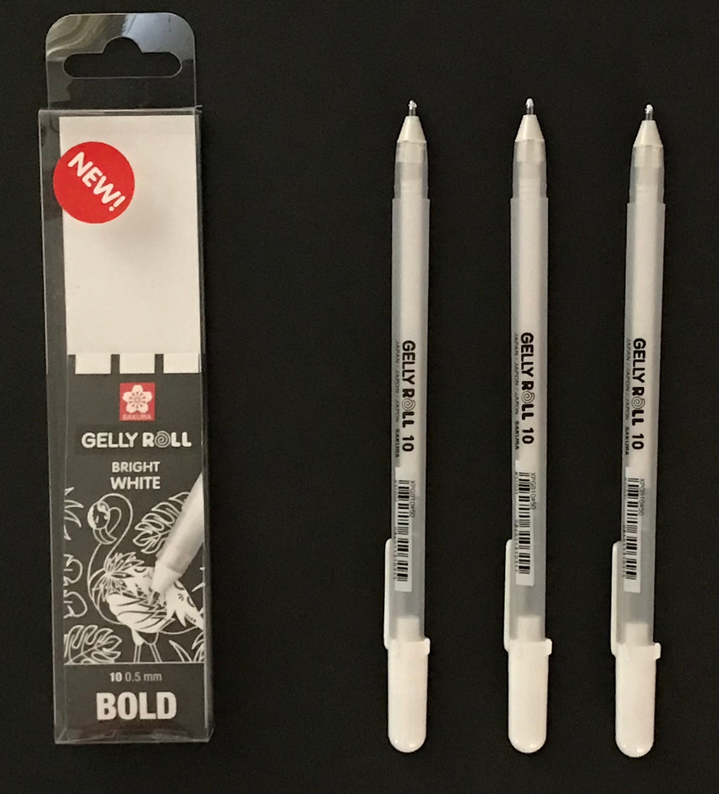 【送料&関税込】Off-White Oeri066 Atlanta3407 Cherry - Unise White Gelly Rolls Pens Pack of 3 - Etsy