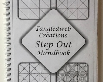 Zentangle art Tangle workbook A5 100 pages