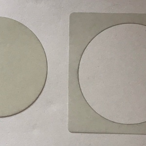 Large Circle Plastic Stencil 