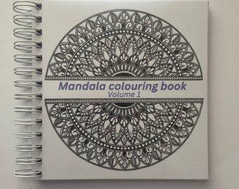 Mini cahier de coloriage Mandala - tome 1