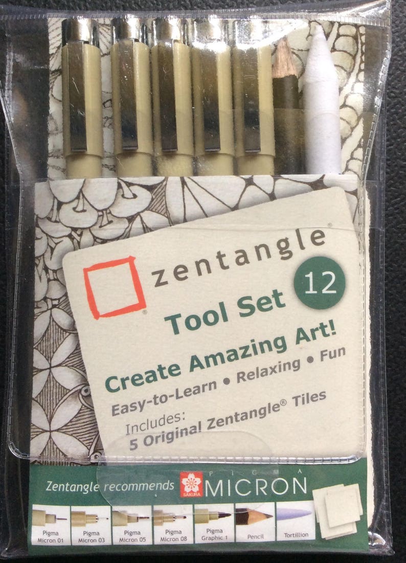 Zentangle Tool set 12 piece image 1