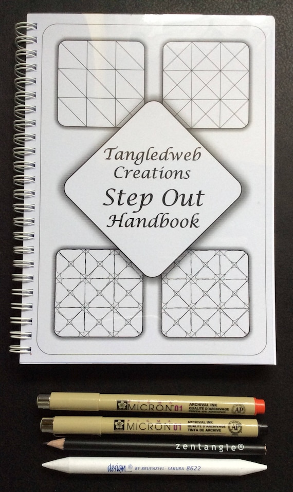 Zentangle Workbook, Pens and Pencil Kit 