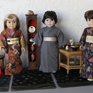 Daydreamers & Time Travelers Kimono Pattern for 18&quot; Doll