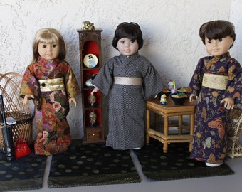 Patron Kimono Daydreamers & Time Travellers pour poupée 18"