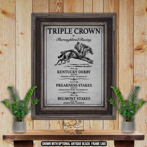 額装品/The Horse/トゥイヤ リンドストローム/ポスター/インテリア Oaklawn Park Horse Racing Print - Arizona Horse Track Racing