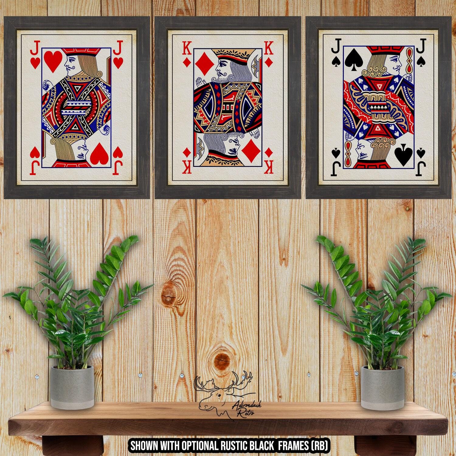 One Eyed Jacks Man With the Axe Poker Print Set - Playing Card