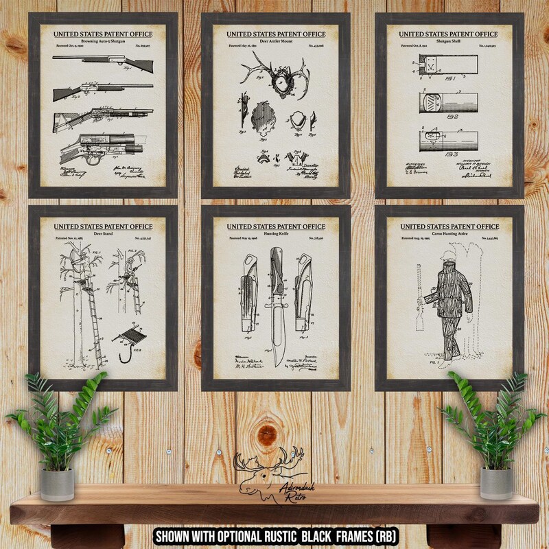 Hunting Prints - Etsy