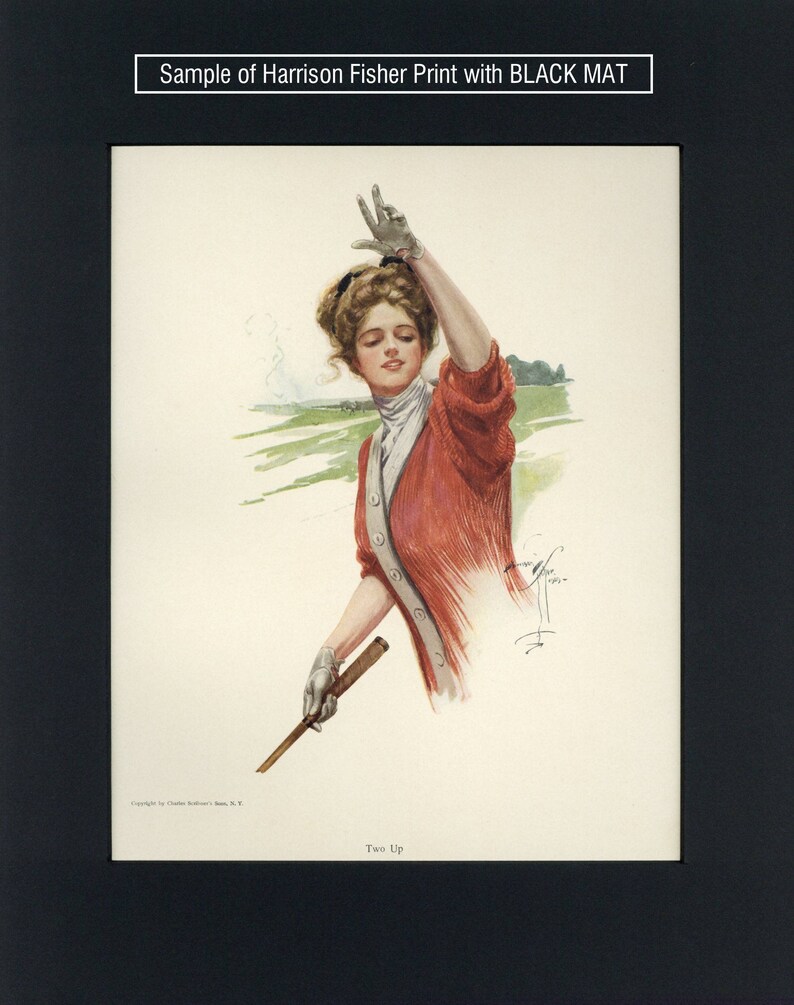Victorian Art Print 1910 Color Lithograph The Last Waltz Together Antique Book Print by Clarence Underwood Original Book Plate