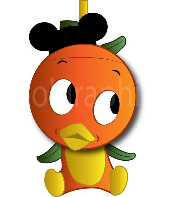 Download Orange Bird Clip Art Disney Clip Clip Art Clip Art Disney Etsy