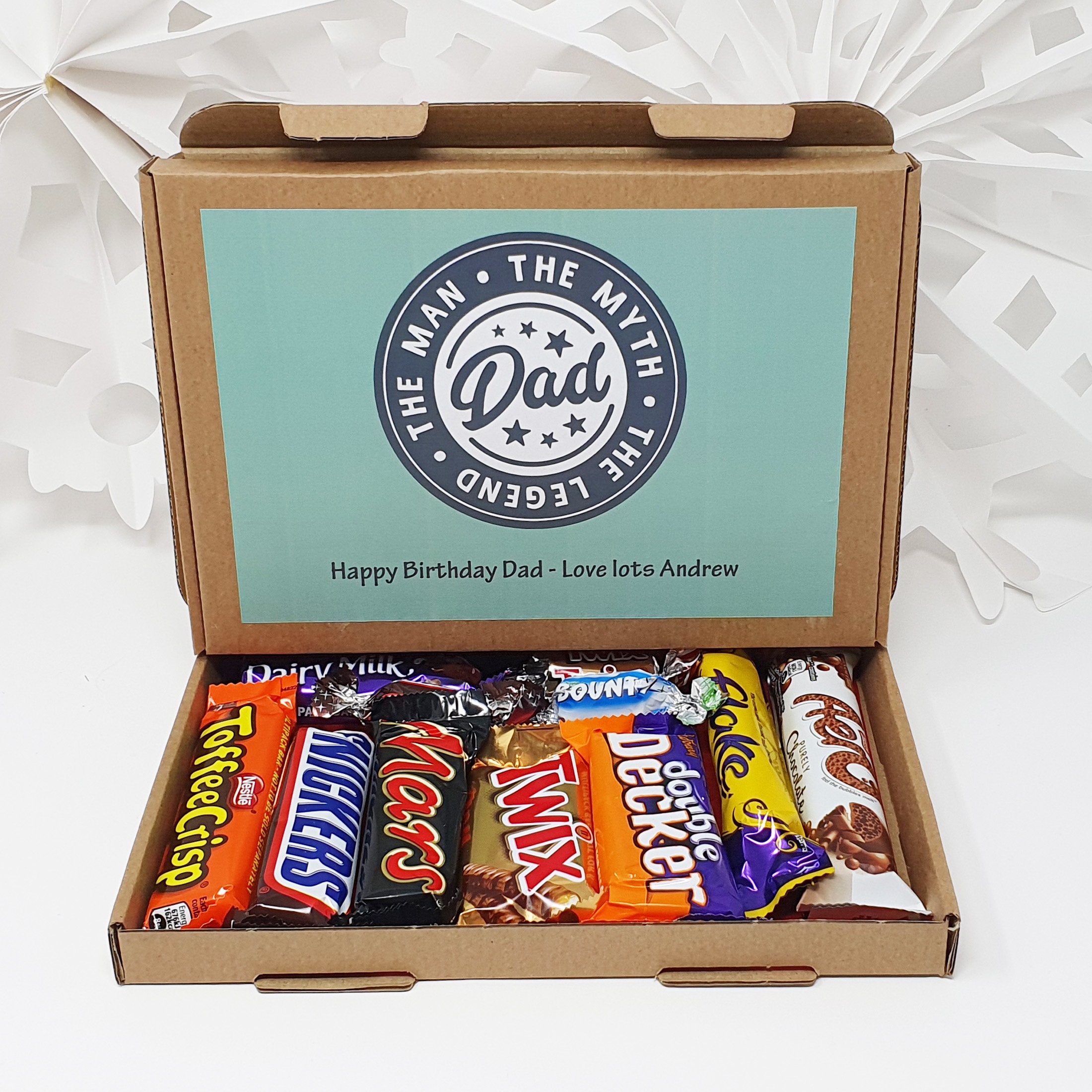 Fathers day Best Dad Hug in a box, Gift, Tea Lover, Afternoon tea, ha…