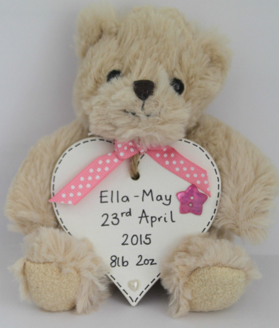 Personalised Handmade Gift Plaque Love Family Baby Cute