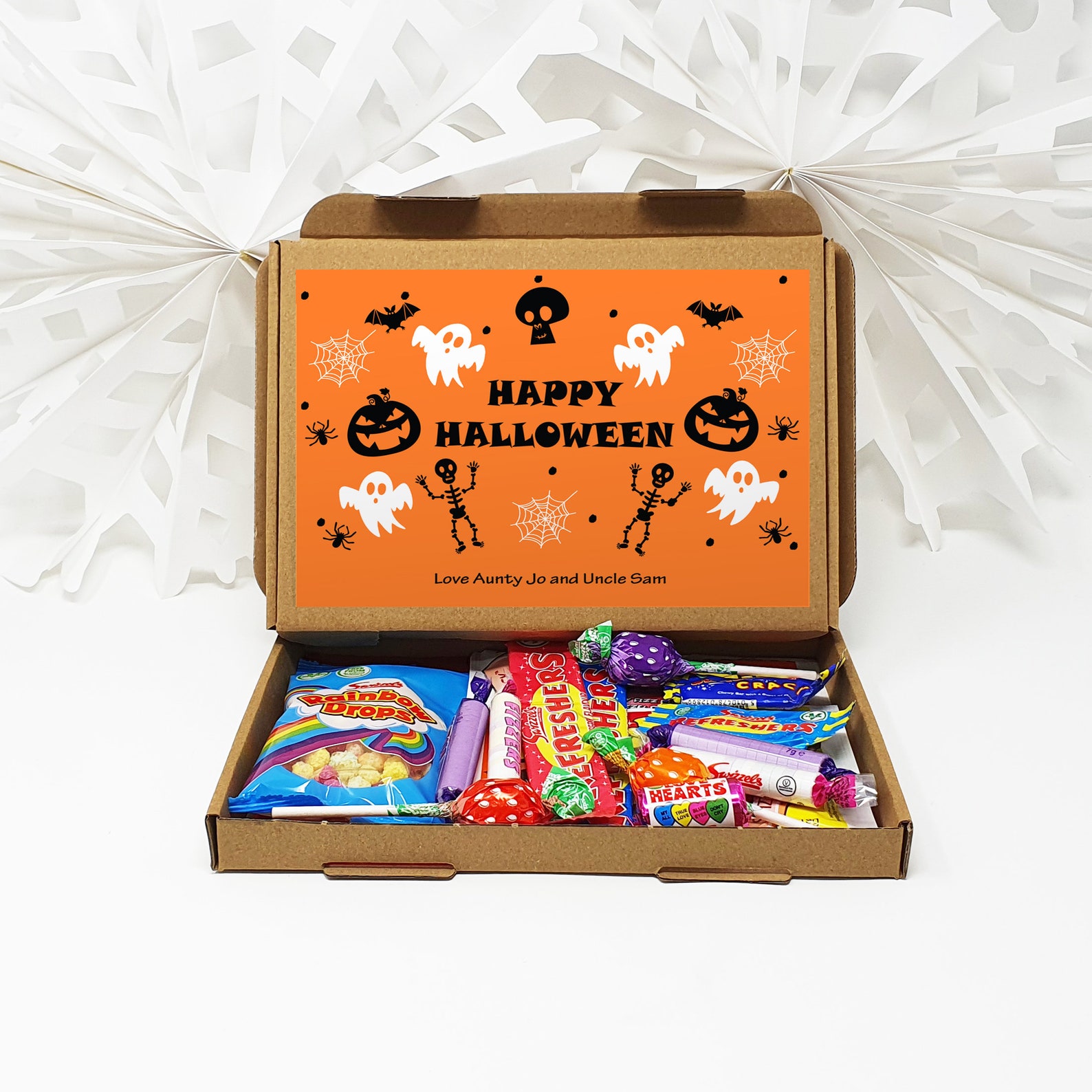 Personalised Halloween Sweets Box Trick or Treat Gift Hamper Etsy
