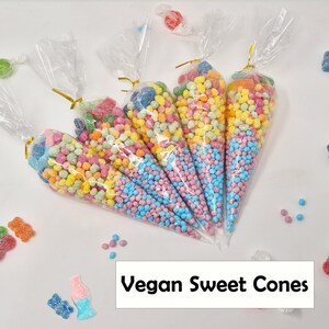 35 Personalised Baby Shower Stickers Thank You Popcorn Cone stickers, Favour bag stickers, Ready to Pop - Various colours image 10