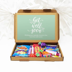 Get well soon Hug in a box, Letterbox gift Afternoon tea, hamper gift, thank you gift, bild 5