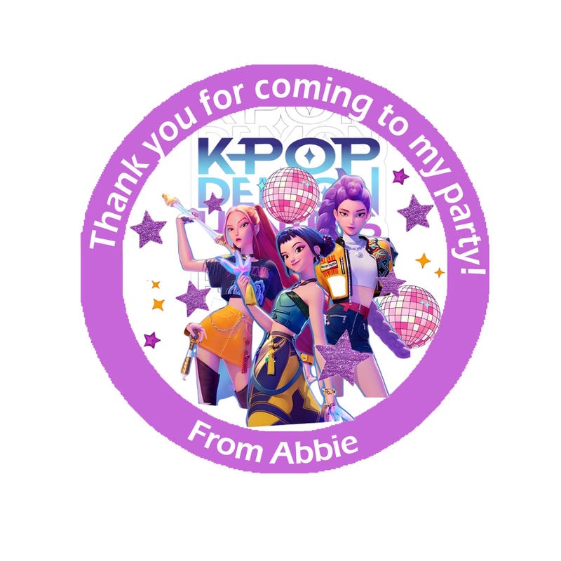 Birthday Stickers K Pop - Etsy UK