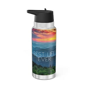 Stainless Steel Water Bottle, JW Best Life Ever, Tumbler Cup, 32oz, Insulated Drinkware, Gifts for Jehovah&#39;s Witnesses