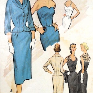 Robe et veste McCall's 9151, buste 36