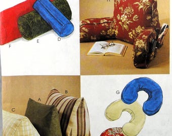 UNCUT McCall's 4123 Home Decor and Travel Pillows