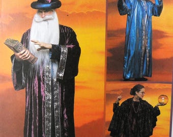 McCall's 3339 Wizard Costumes, chest/bust 34-36