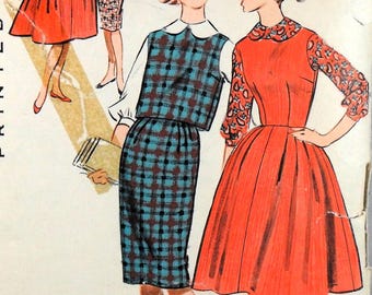 Butterick 9075 Jumper, Blouse, and Overblouse, bust 33