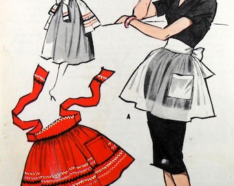 UNCUT McCall's Sample Apron