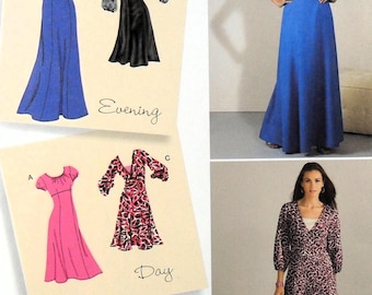 UNCUT Simplicity 2498 Dress in Three Lengths, bust 30.5 - 36