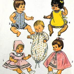 5275 Kleidung für 14" Baby Doll