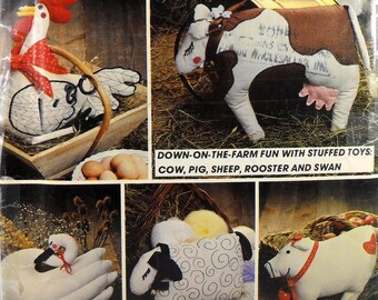 McCall's 670 Stuffed Farm Animal Toys