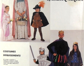 McCall's 4404 Medieval Costumes, breast 21-23
