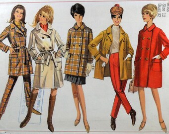 Simplicity 6682 Coat in Two Lengths and Slacks, bust 32