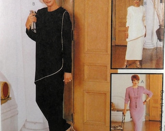 UNCUT McCall's 9288 Tunic, Skirt, and Pants, bust 32.5