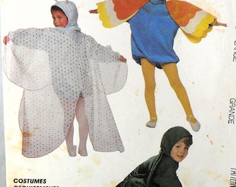 UNCUT McCall's 4459 Insect and Animal Costumes, breast 24-25